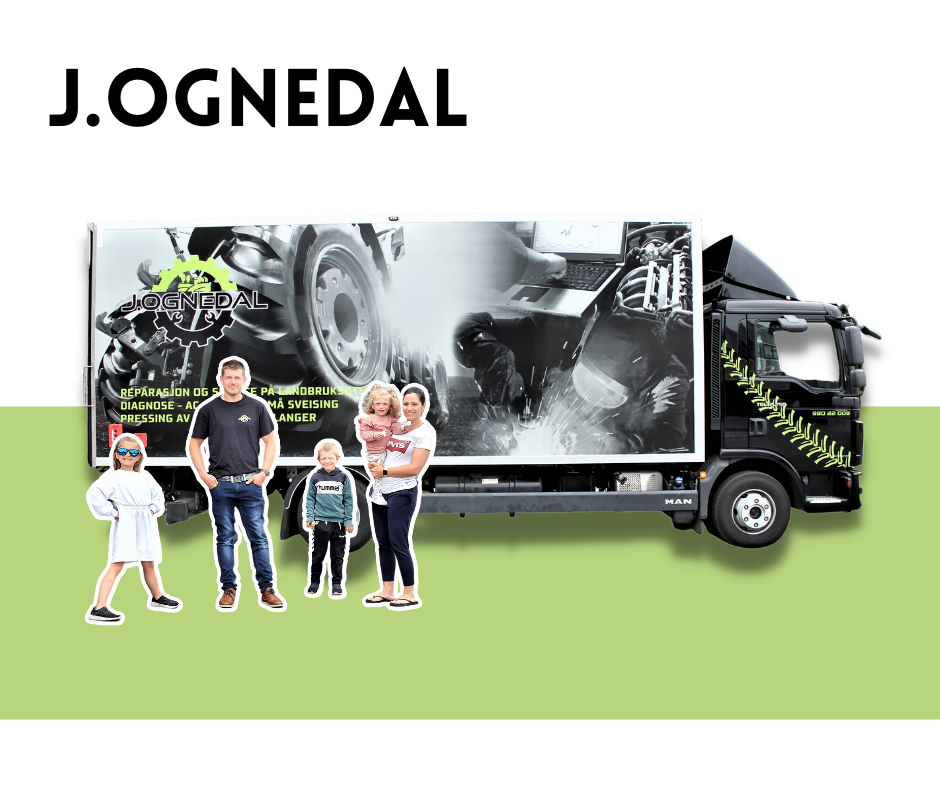 Varebil til J.Ognedal.